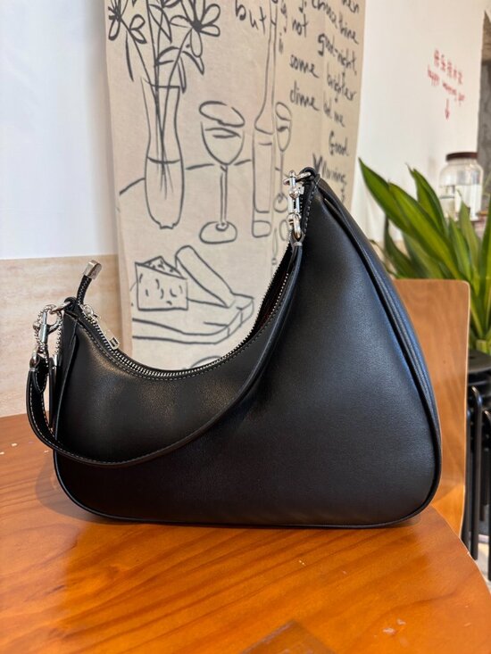 Coach Handbags - Coach Black Leather Crossbody Bag - Stylish & Spacious